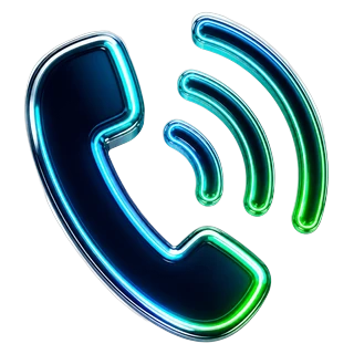 A ringing phone handset